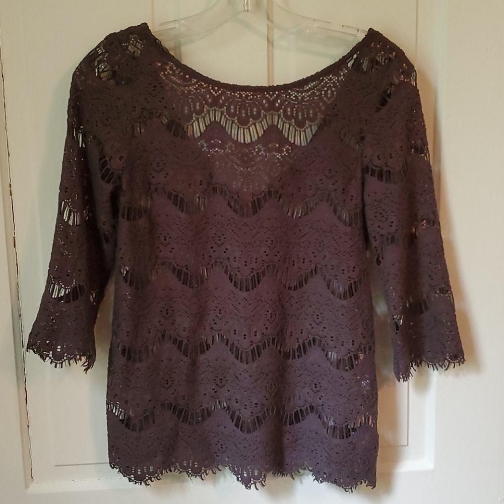 Last Chance: Grey Zara blouse